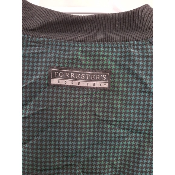 Forresters Outerwear Goretex Golf Jacket Men's Large Long Sleeve Houndstooth - Picture 6 of 12